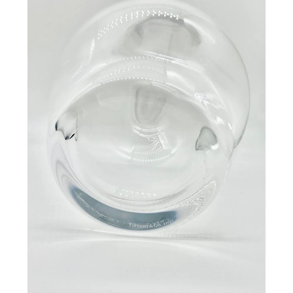 Tiffany & Co Round Wine Decanter Crystal Glass